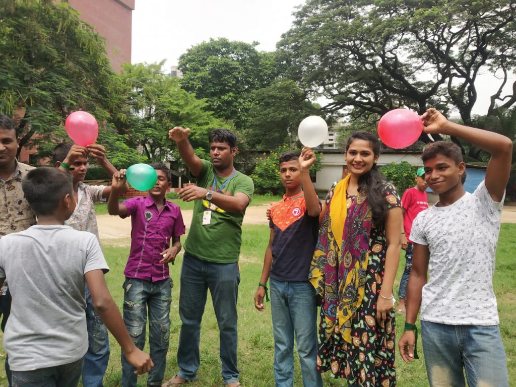 নানান রকম খেলাধূলার আয়োজন